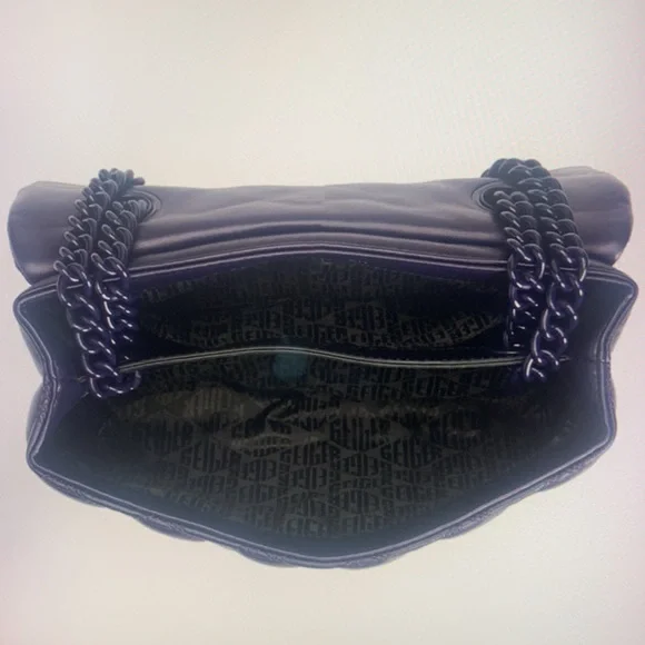 - KURT GEIGER LONDON KENSINGTON DRENCH LEATHER SHOULDER BAG - Picture 7 of 10